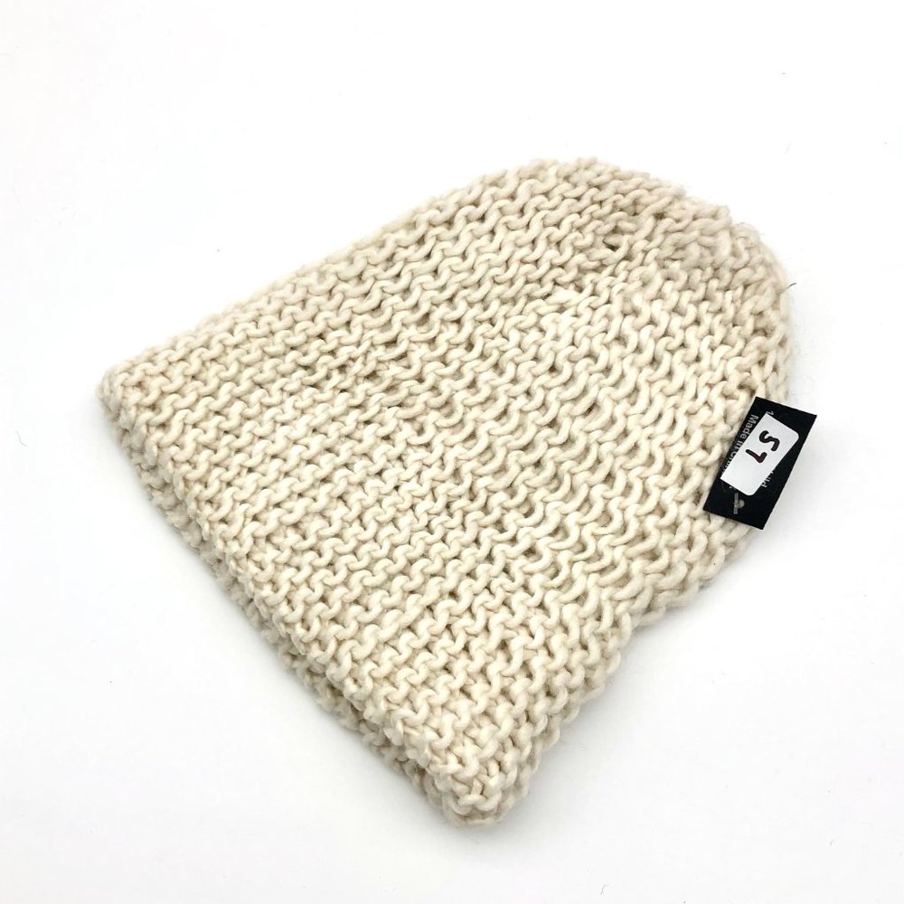 Cream Winter beanie hat cap for men women teen youth boys girls